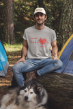 0 Copy of "Heart Races for Your Dog" Cotton T