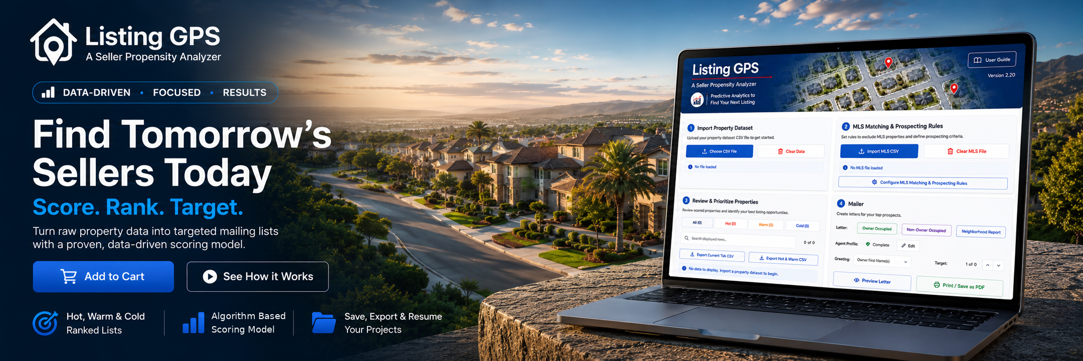 Listing GPS — Find Tomorrow's Sellers Today